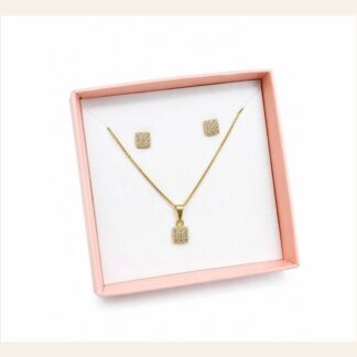 Conjunto Cubo Cravejado · SABRINA PORTO